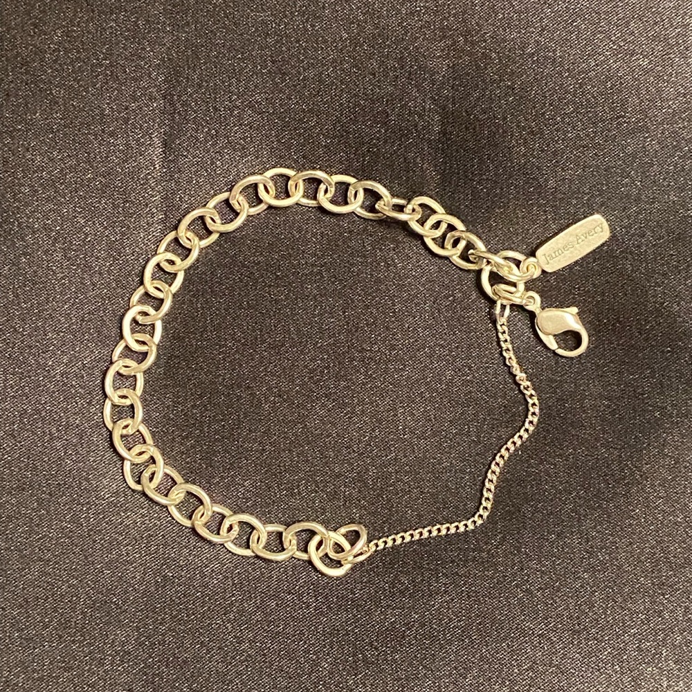 James Avery - Forged Link Charm Bracelet